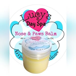 Hand Crafted Organic Nose & Paws Balm for (Dogs + Cats)